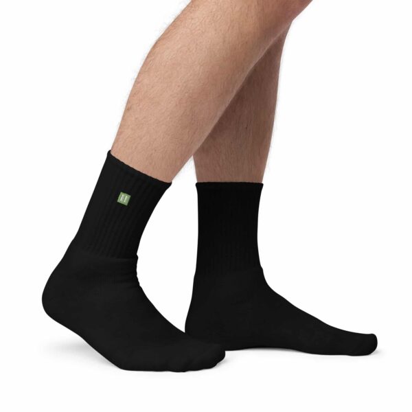 embroidered crew socks black right 65b9741edb52e